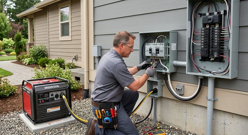 Transfer Switch Installation in Conroe, TX