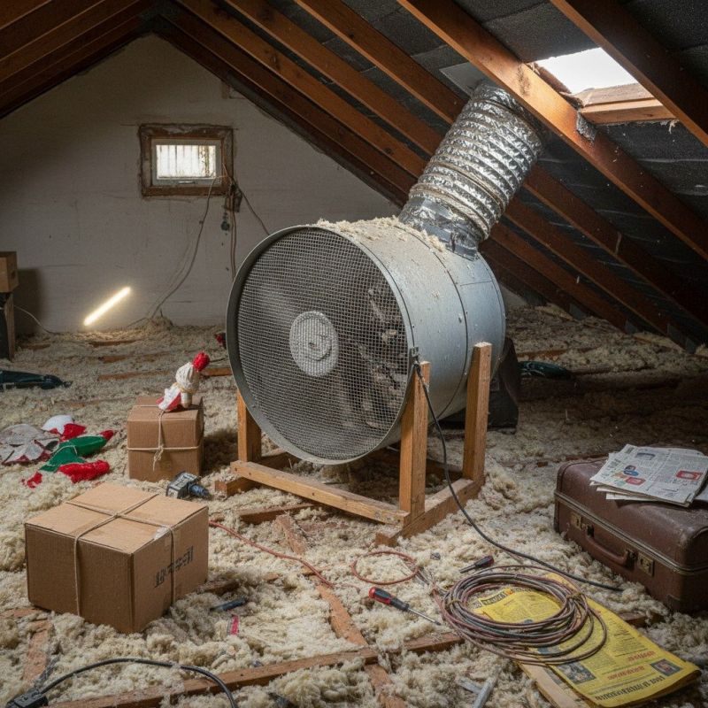 Attic Exhaust Fan Repair in Heber City, UT