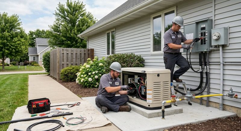 Backup Generator Installation in Conroe, TX