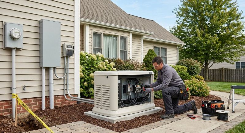Backup Generator Installation in Conroe, TX