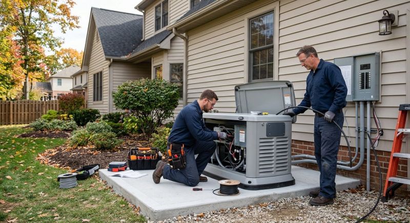 Backup Generator Installation in Alpharetta, GA