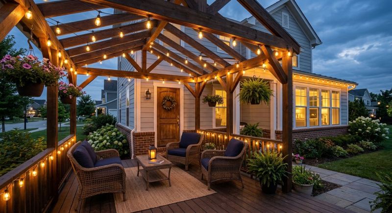 Balcony Light Installation in Heber City, UT