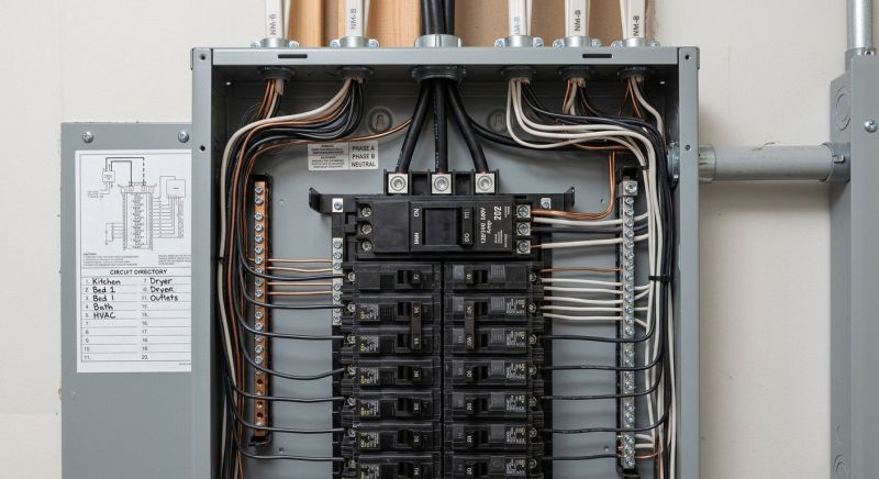 Breaker Panel Wiring in Prescott Valley, AZ