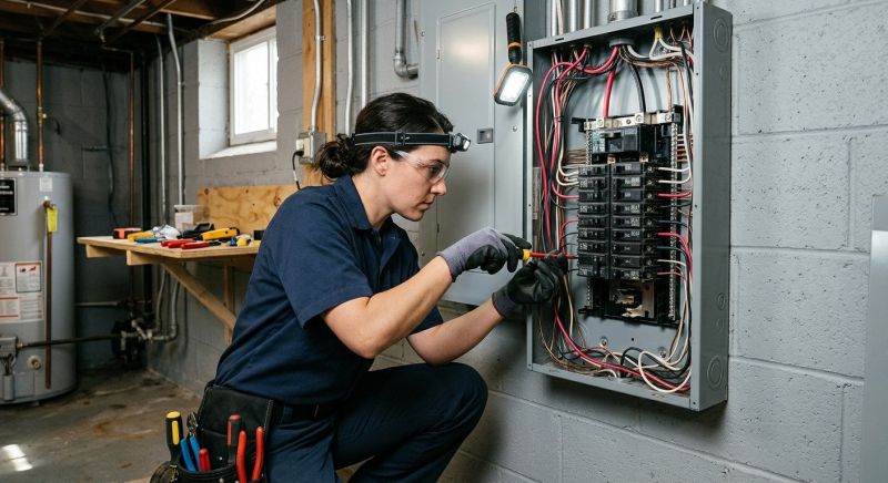 Breaker Panel Wiring in Orem, UT