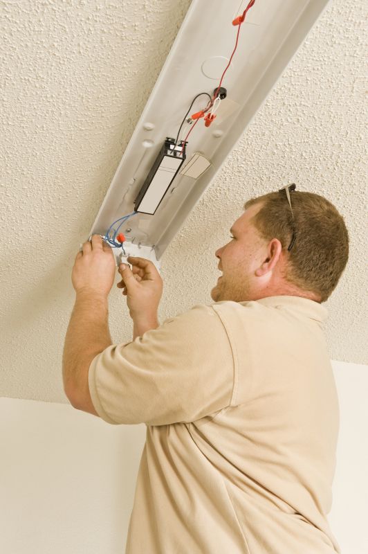 Building Light Installation in Alpharetta, GA