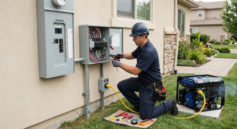 Generator Hookup Service in Conroe, TX