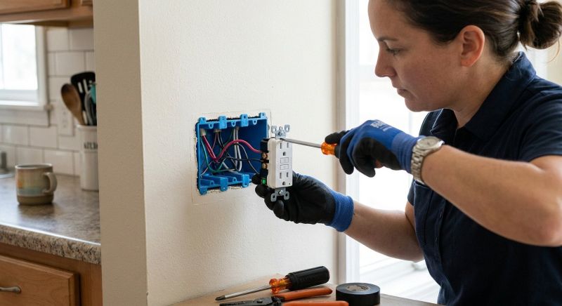 Gfci Outlet Installation in Heber City, UT
