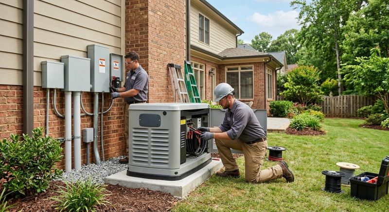 Home Generator Installation in Alpharetta, GA