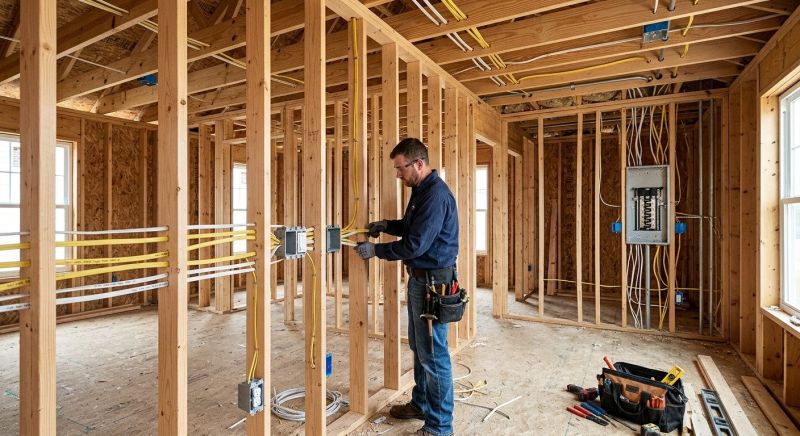 New Construction Wiring in Orem, UT