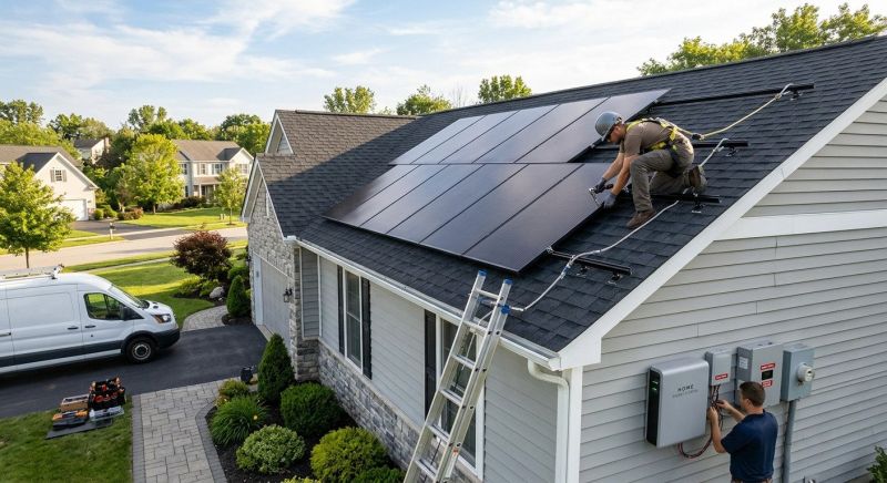 Solar Generator Installation in Alpharetta, GA