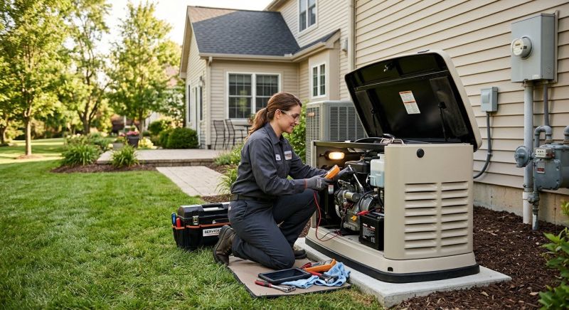 Standby Generator Installation in Alpharetta, GA